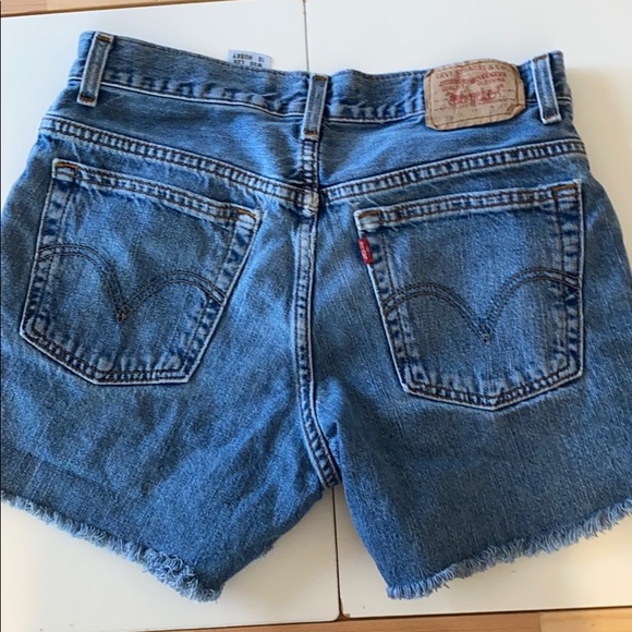 Levi 550 Orange label jean cut off shorts - Picture 5 of 8